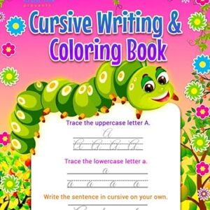 The Bigger the Fro' the More I Know Presents: Cursive Writing & Coloring Book
