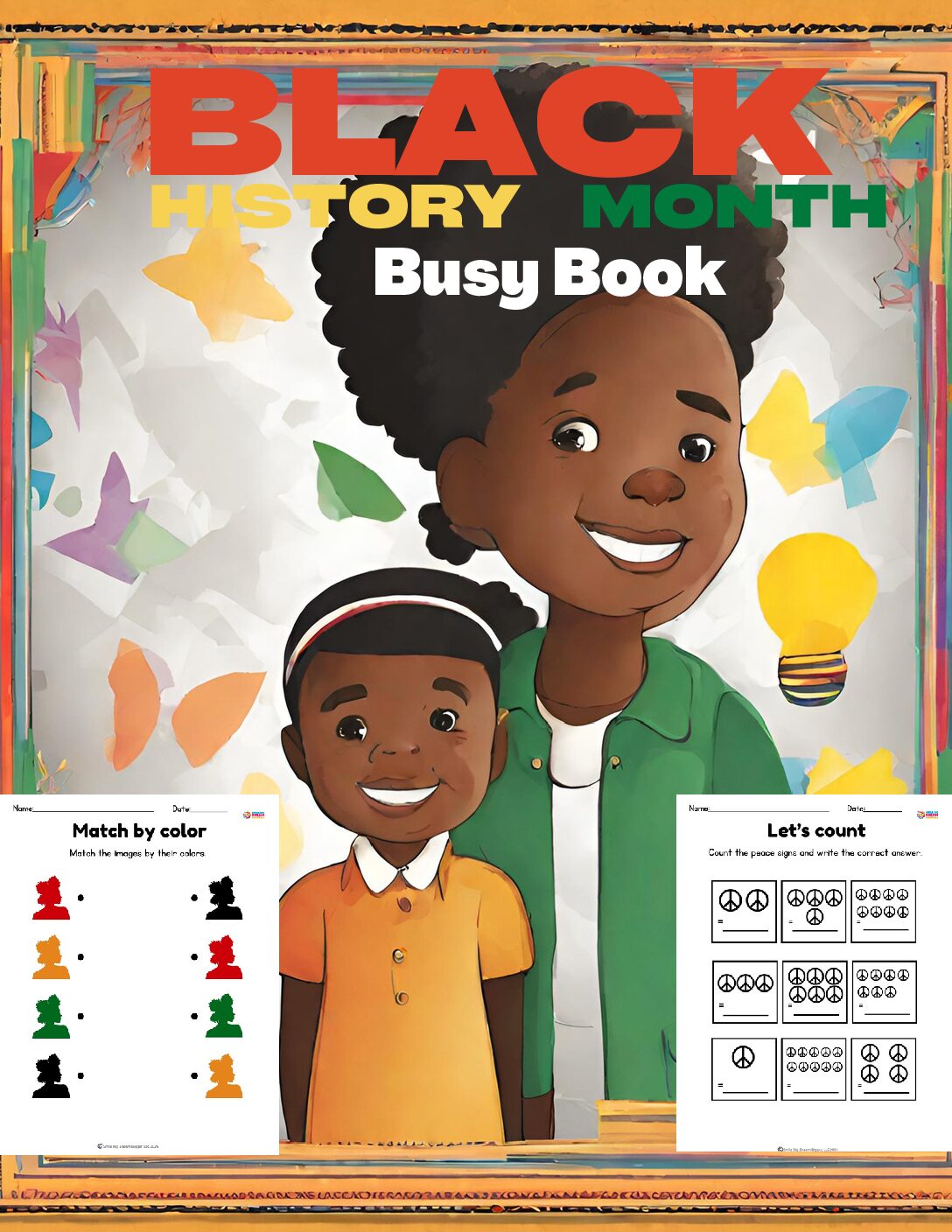 Black History Month Busy Book