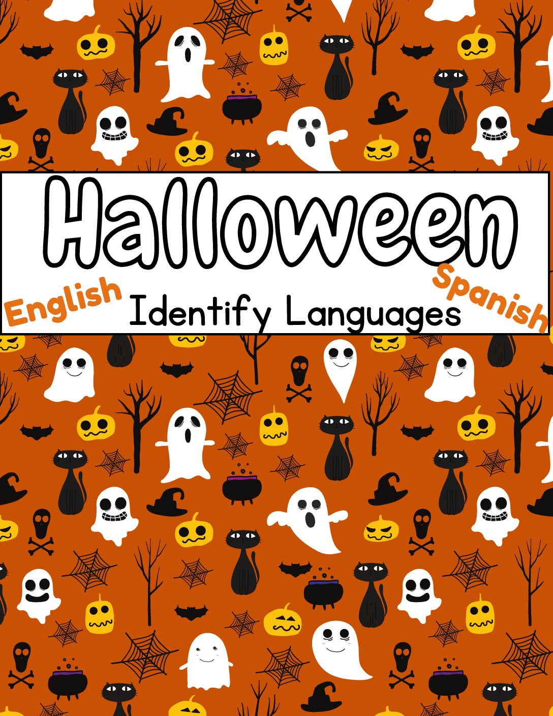 1st Grader Halloween Reading Strategies