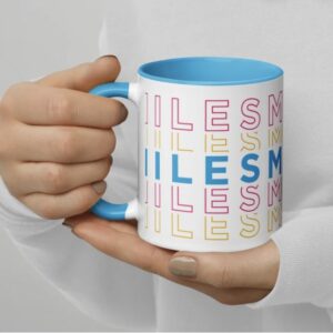 Smile Coffee Mug | Therapy Mug | Inspirational Mug for Adults |Motivational Mugs | October Gift | Smile Mug | Happy Gift |Winter Mug