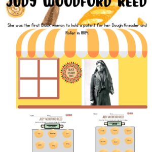 Black/Women History Month Worksheet Judy Woodford Reed