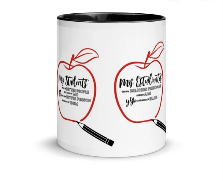 Bilingual (English/Spanish) Educator’s Mug